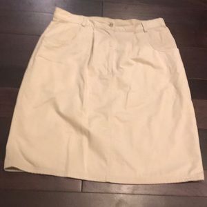 Land’s End Khaki Skirt